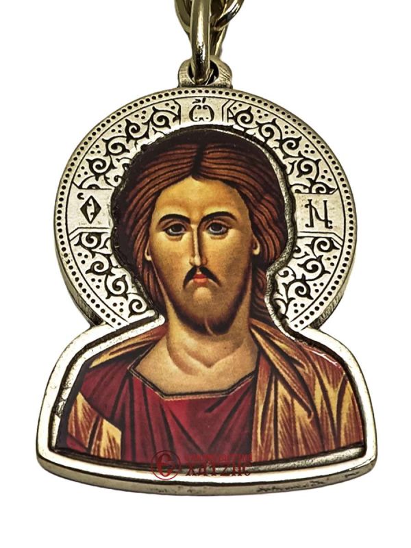Μπρελόκ Μεταλλικό Ιησούς Χριστός Ν01